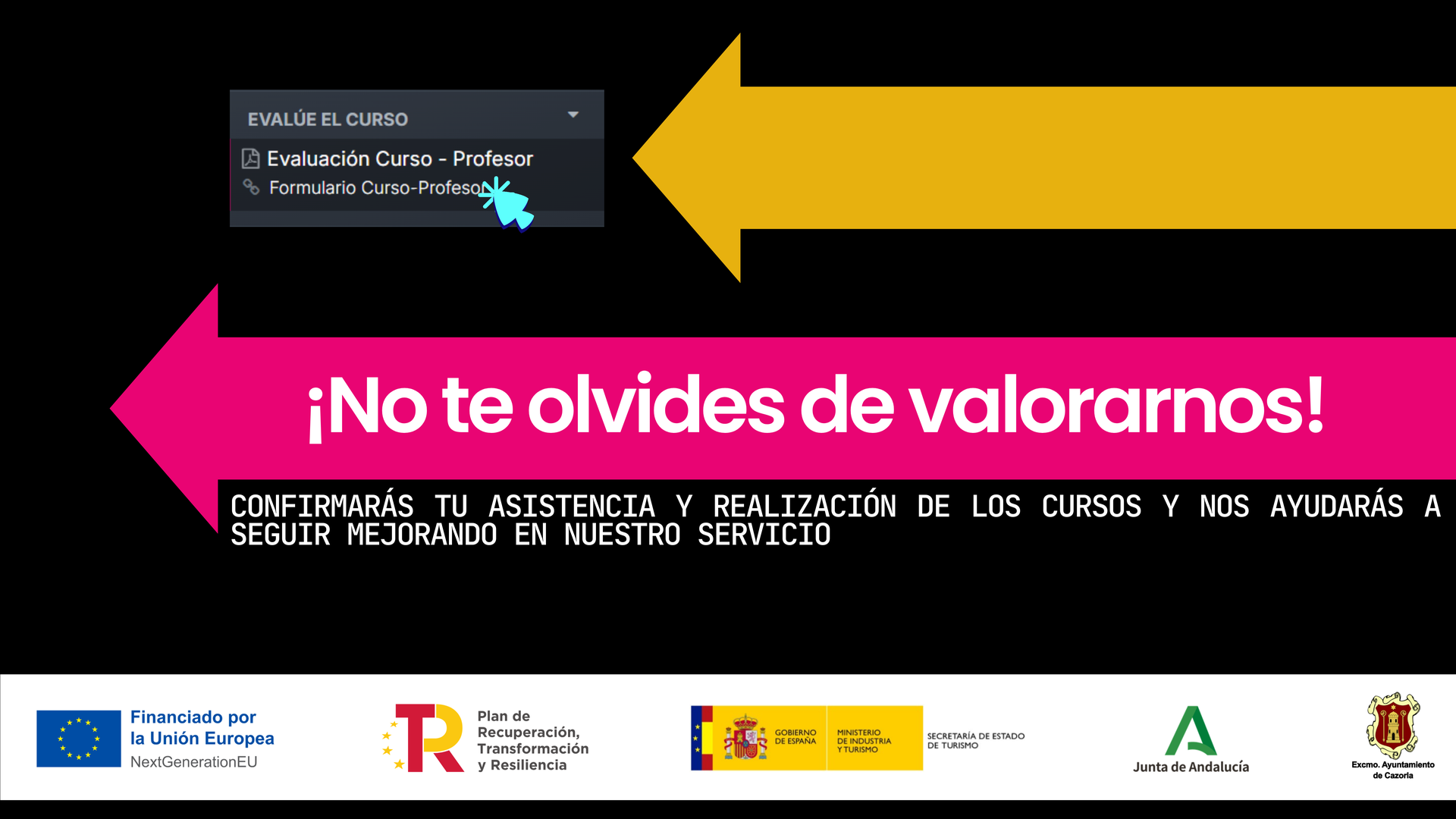Evaluación Curso - Profesor